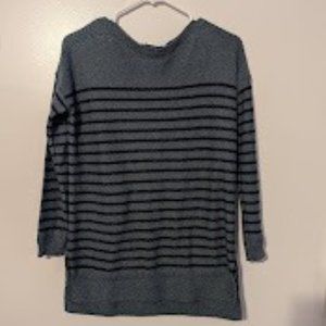 Old navy boat neck stripe sweater